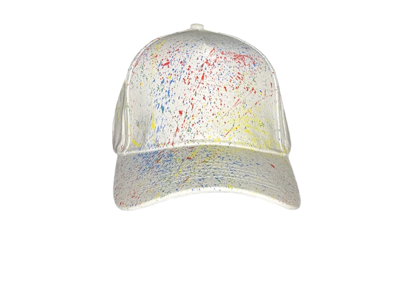 Splash Paint White Hat