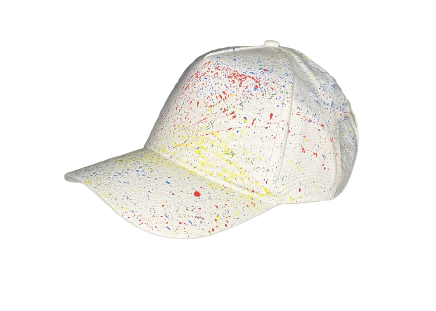 Splash Paint White Hat
